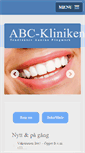 Mobile Screenshot of abckliniken.se